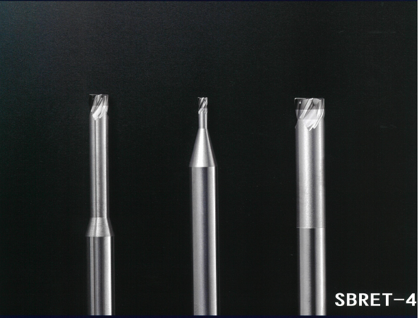 CBNスパイラル不等分割4枚刃エンドミル SBRET-4 - 切削工具のサカイ